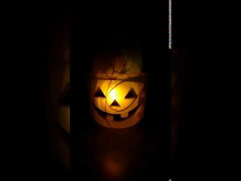 arduino pumpkin night light