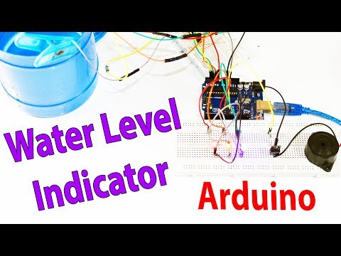 arduino water level indicator