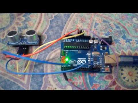 arduino with sr-04 (object detection)