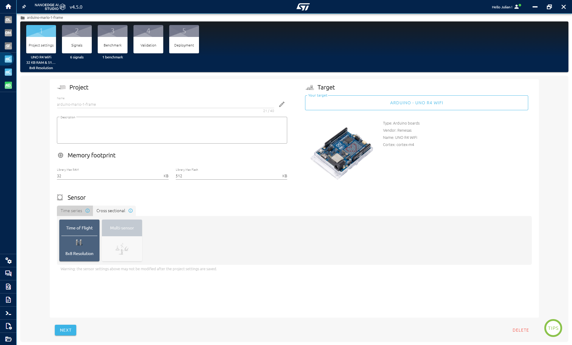 arduino-mario-project-settings.PNG