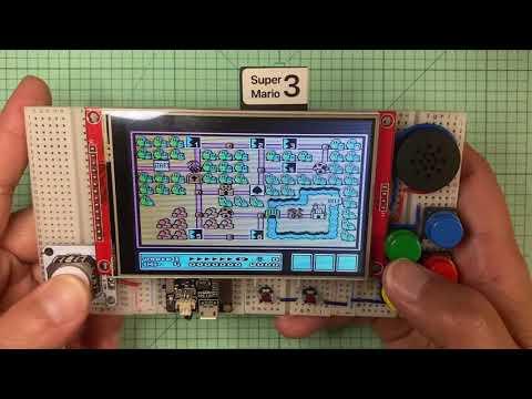 arduino-nofrendo save and load status demo