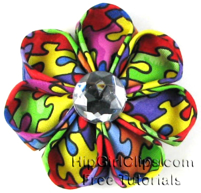 autism-awareness-cotton-fabric-flower-kanzashi-3.JPG