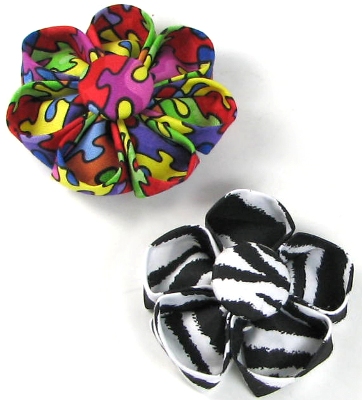 autism-awareness-cotton-fabric-flower-kanzashi-7.JPG