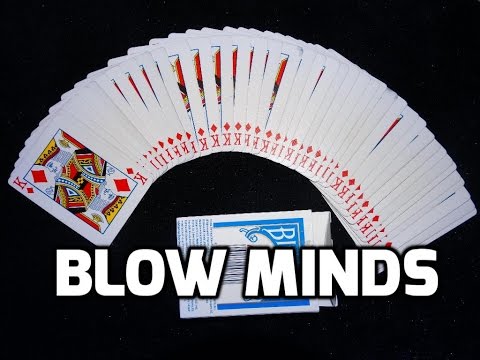 awesome closing magic trick with cards revealed! how to do magic tricks