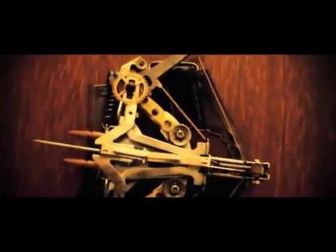 ballesta steampunk prueba de tiro, steampunk crossbow shooting test