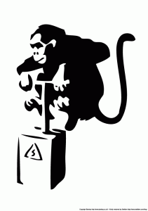 banksy-detonator-monkey.gif