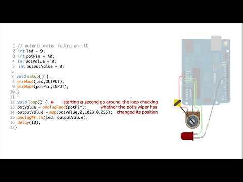 brightness control, Arduino