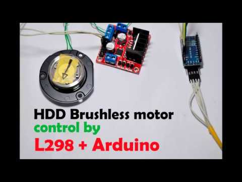 brushless motor Arduino L298