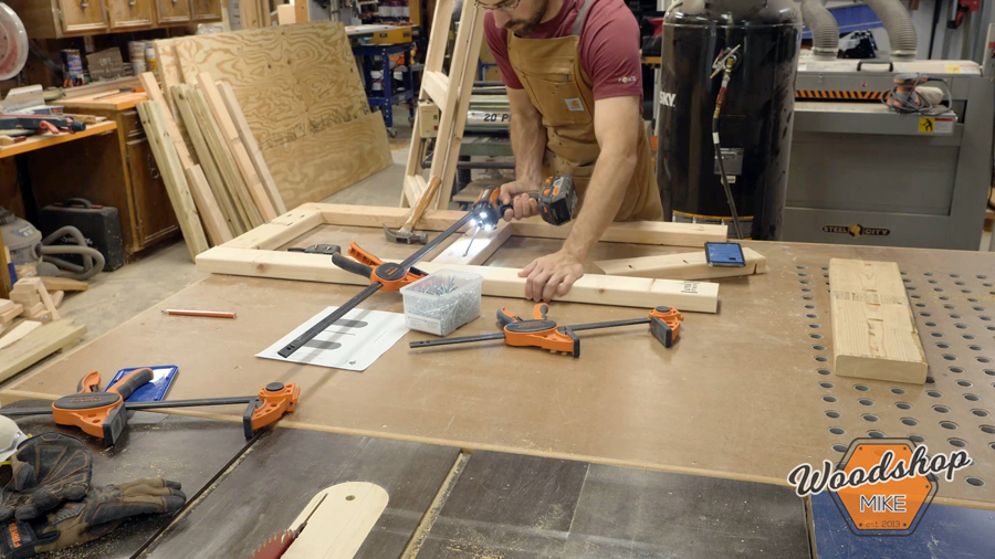 building door with pocket hole joinery _ How to make a DIY chicken coop.jpg