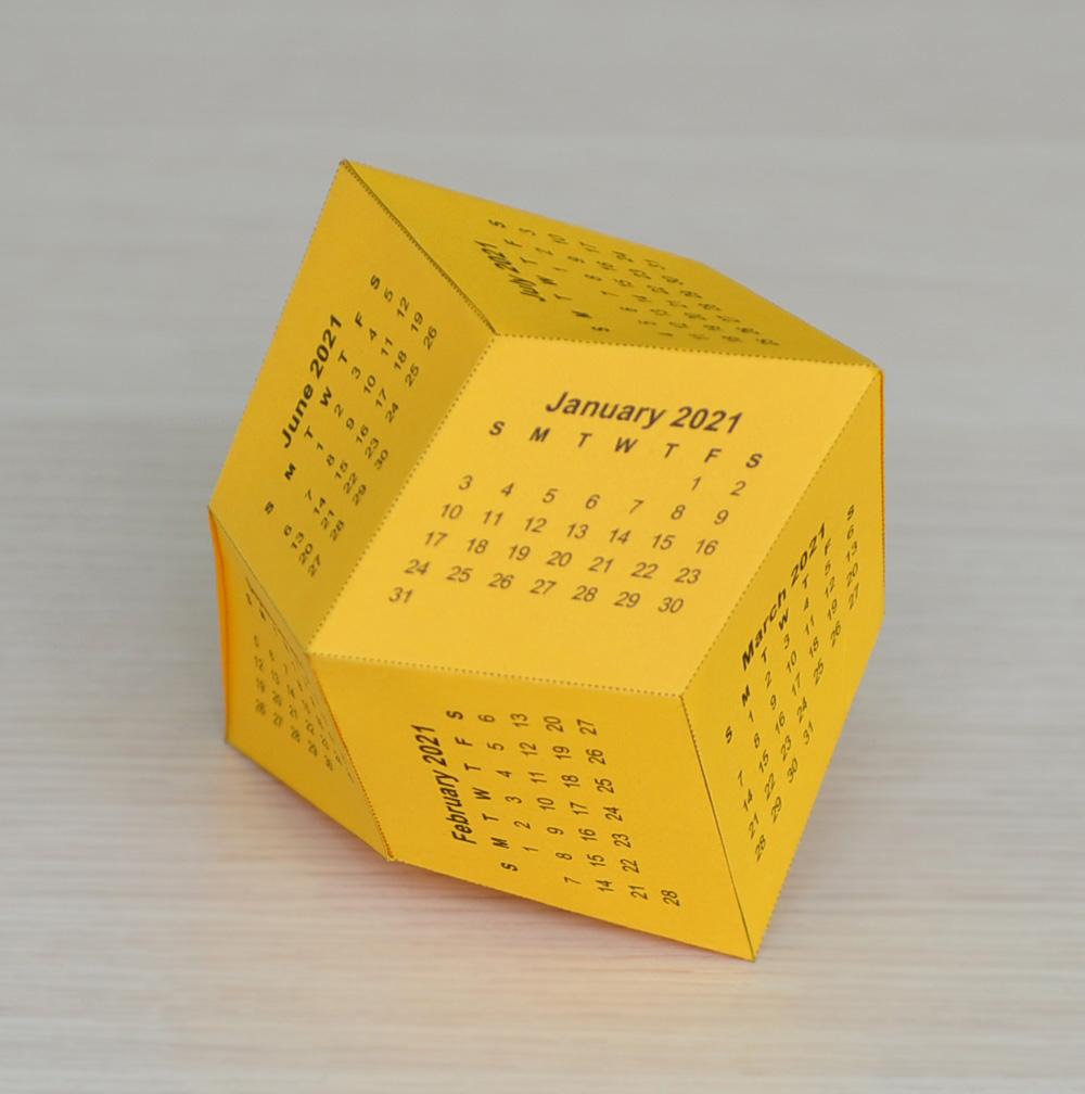 calendar Rhombic dodecahedron_2.JPG