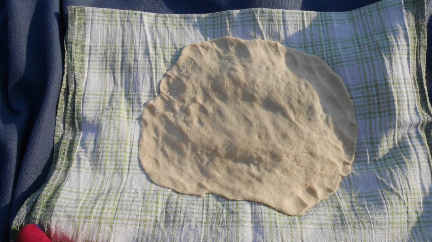 calzone bbq step 2 flat dough sun.JPG