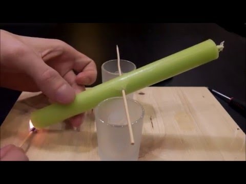 candle experiments you can try at home - part 1