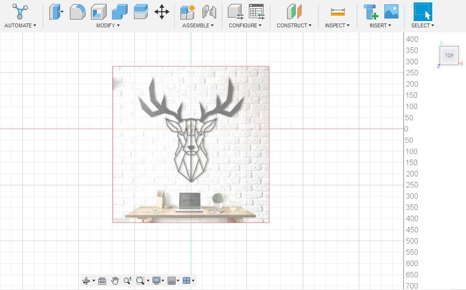 canvas setup reindeer decoration reference.JPG