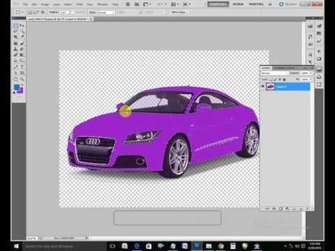 change the colour of Car in Photoshop