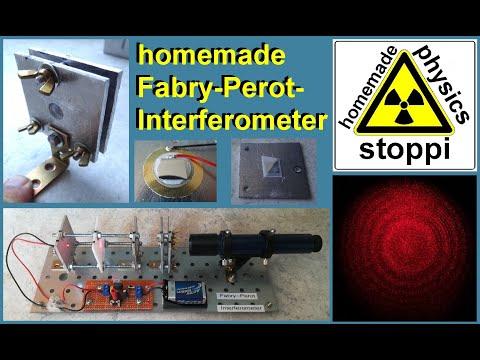 cheap &amp;amp; homemade Fabry Perot Interferometer