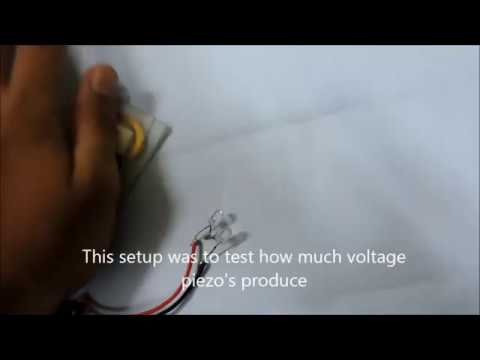 checking piezo electric effect