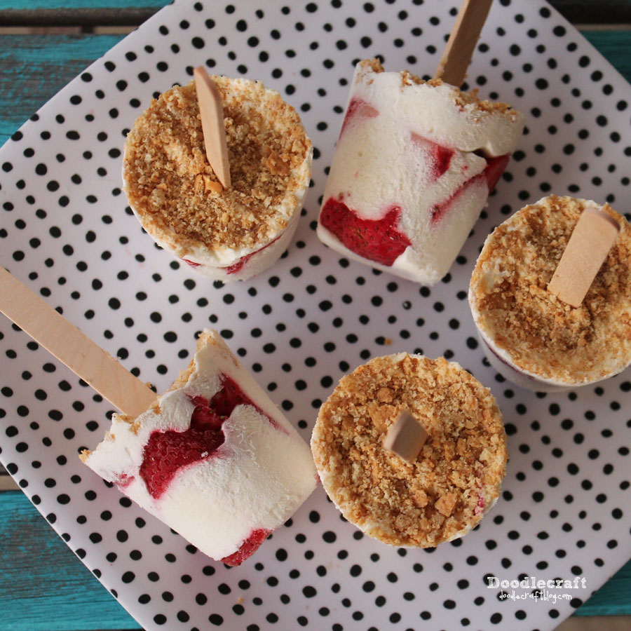 cheesecake pops popsicles frozen treats yummy ice cream strawberry (2).JPG