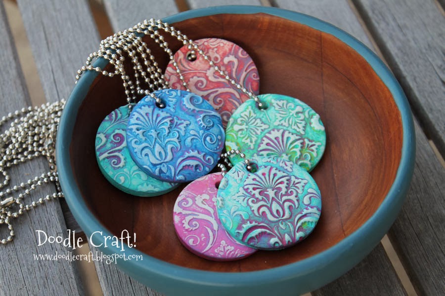 clay painted pendants in wood bowl (2).JPG