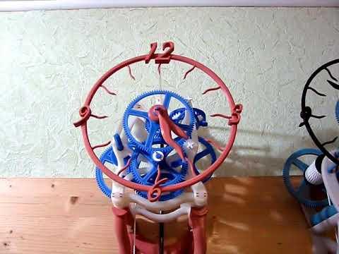 clock 8 days 3d printing for bed 20x20