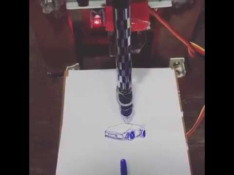 cnc plotter with adruino