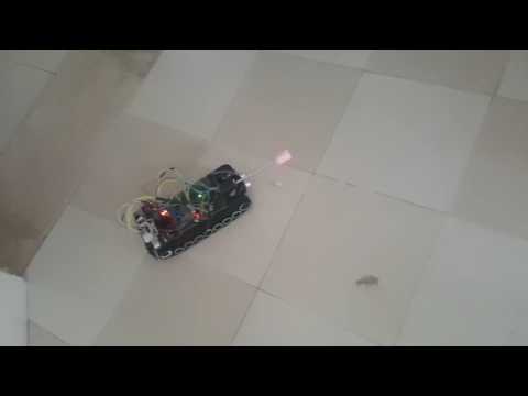 controlling tank robot (robot in pipe)