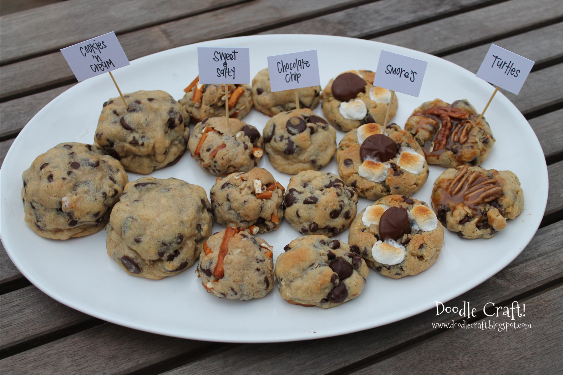 cookies spread n cream turtles smores sweet and salty buffet cookie bar desserts.jpg