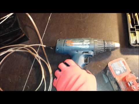 cordless drill powered by SLA battery