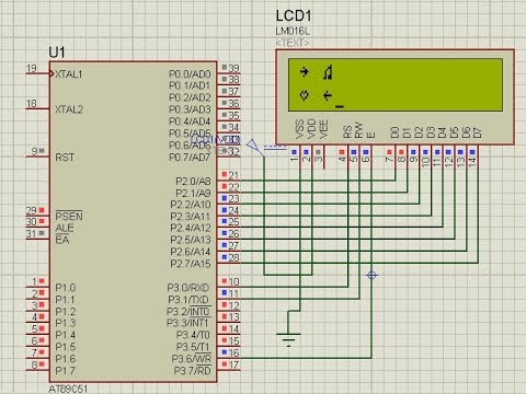 custom character in LCD with 8051 microcontroller