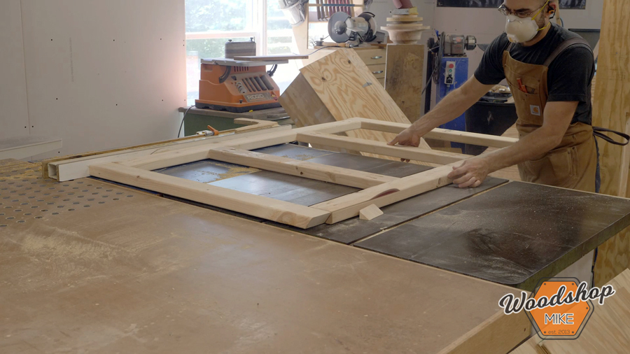 cutting roof frame _ How to make a DIY chicken coop.jpg