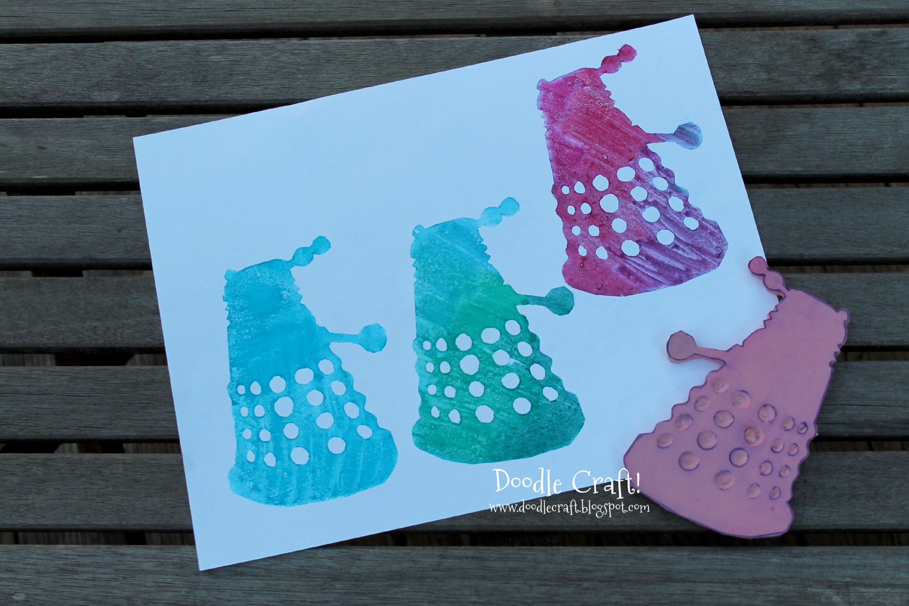 dalek doctor who invasion stamp asylum diy crafts party craft project easy handmade.jpg