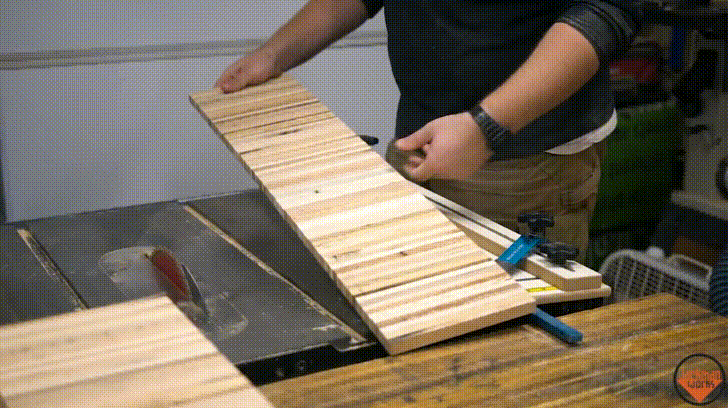 diamond pallet wood coasters 11 GIF.gif