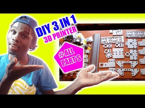 diy 3d printers all parts you need