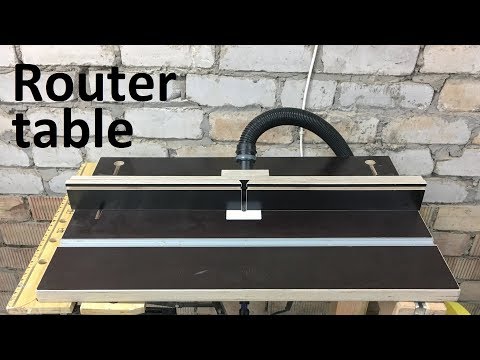 diy router table / how to make portable router table