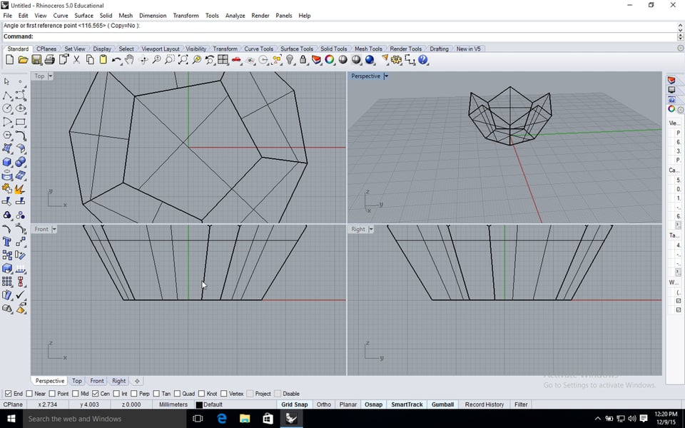 dodecahedron tutorial