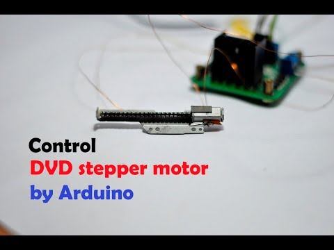 dvd stepper motor arduino