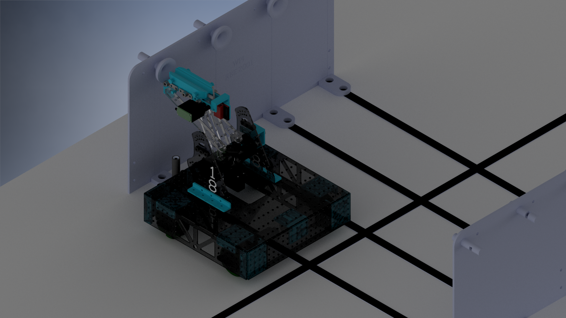 field with robot on it at fuel storage.bmp