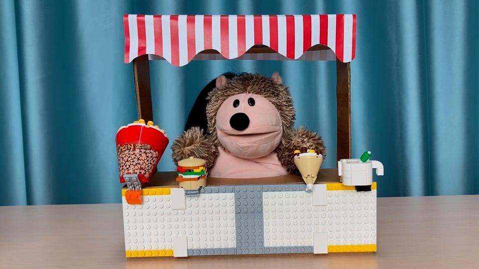 final puppet snack stand