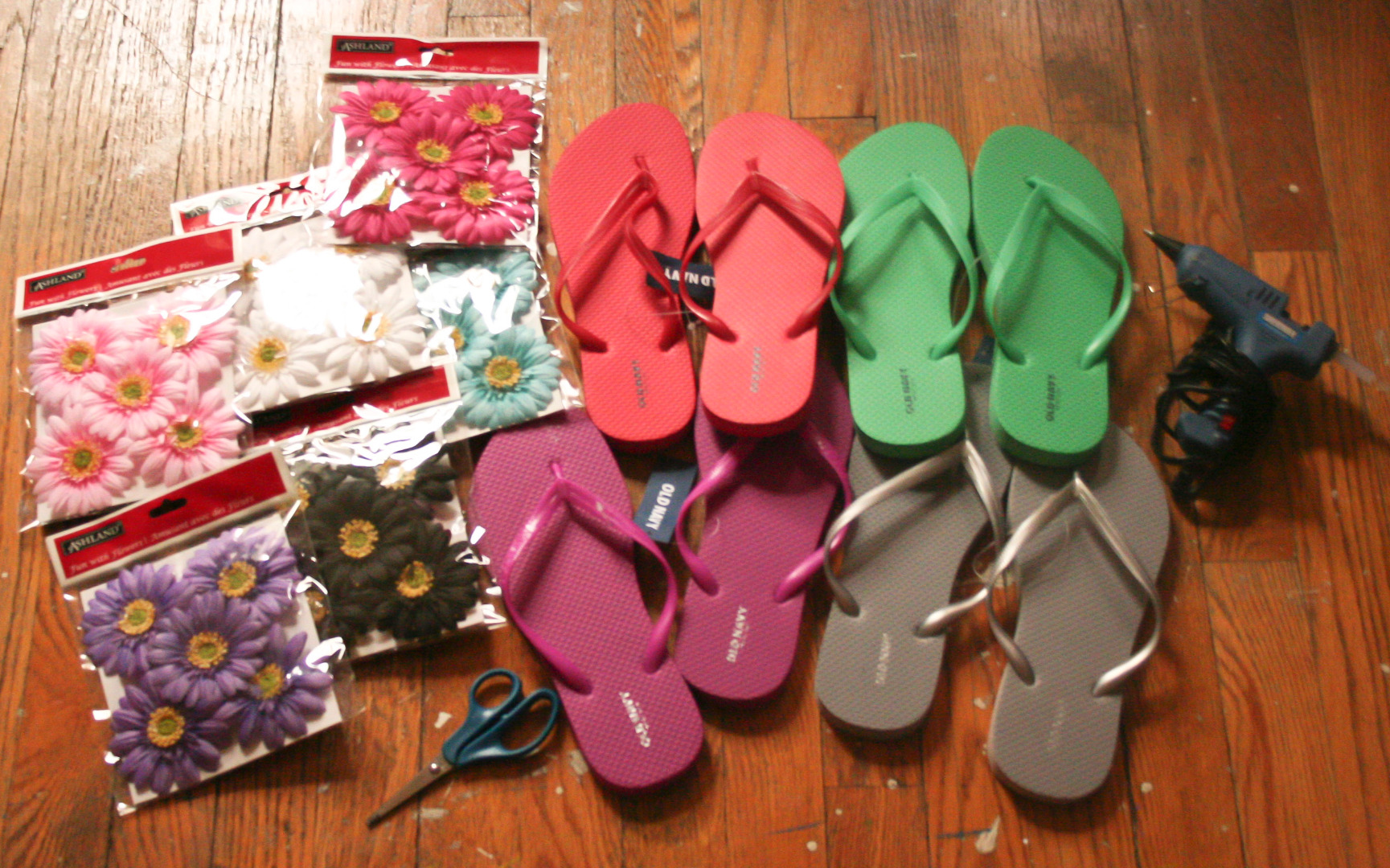 flower flip flop materials.jpg