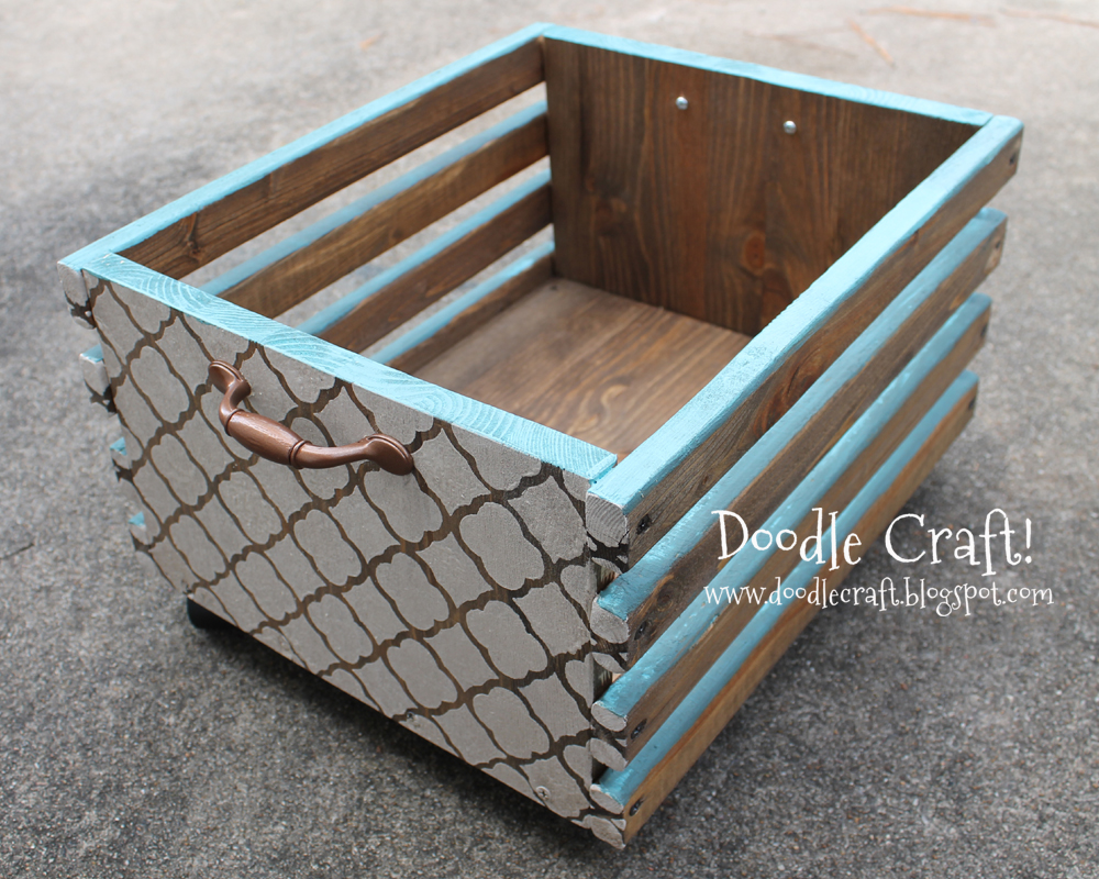 hanmade crate pine stencil and stain handles in copper.jpg