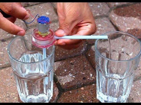 how to make a mini water pump