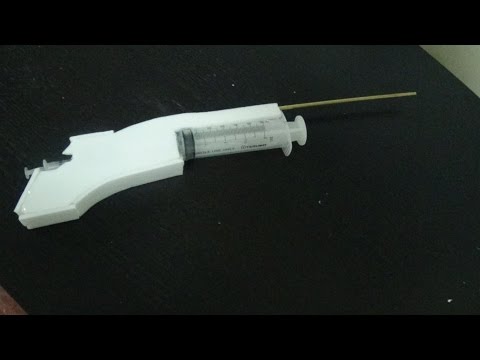 how to make a pneumatic gun