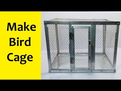 how to make cage for birds at home - bird cage - diy cage