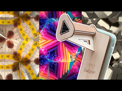 how to make kaleidoscope lens for smartphone camera