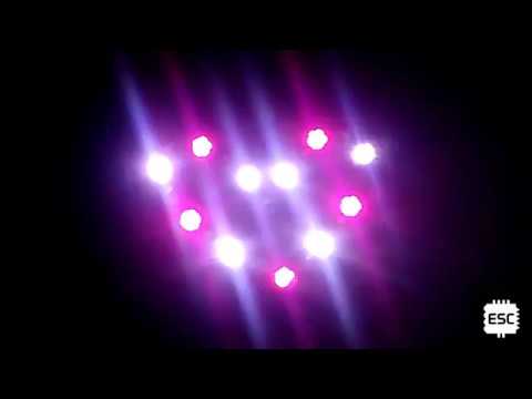 how to make led heart (astable multivibrator)