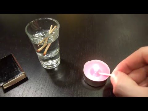 how to make waterproof matches