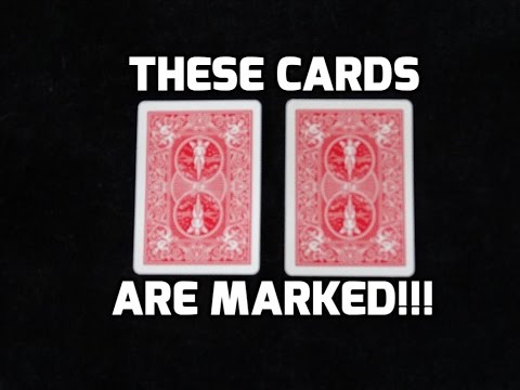 how to make your own marked cards