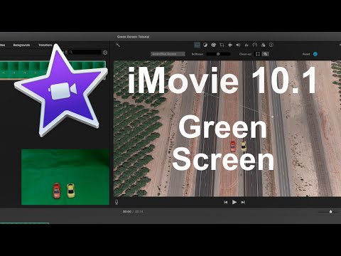 iMovie 10.1 - Green Screen Tutorial 2016