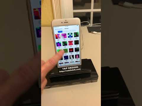 iPhone 6,7, or 8 Plus Kiosk Stand - Laser Cut