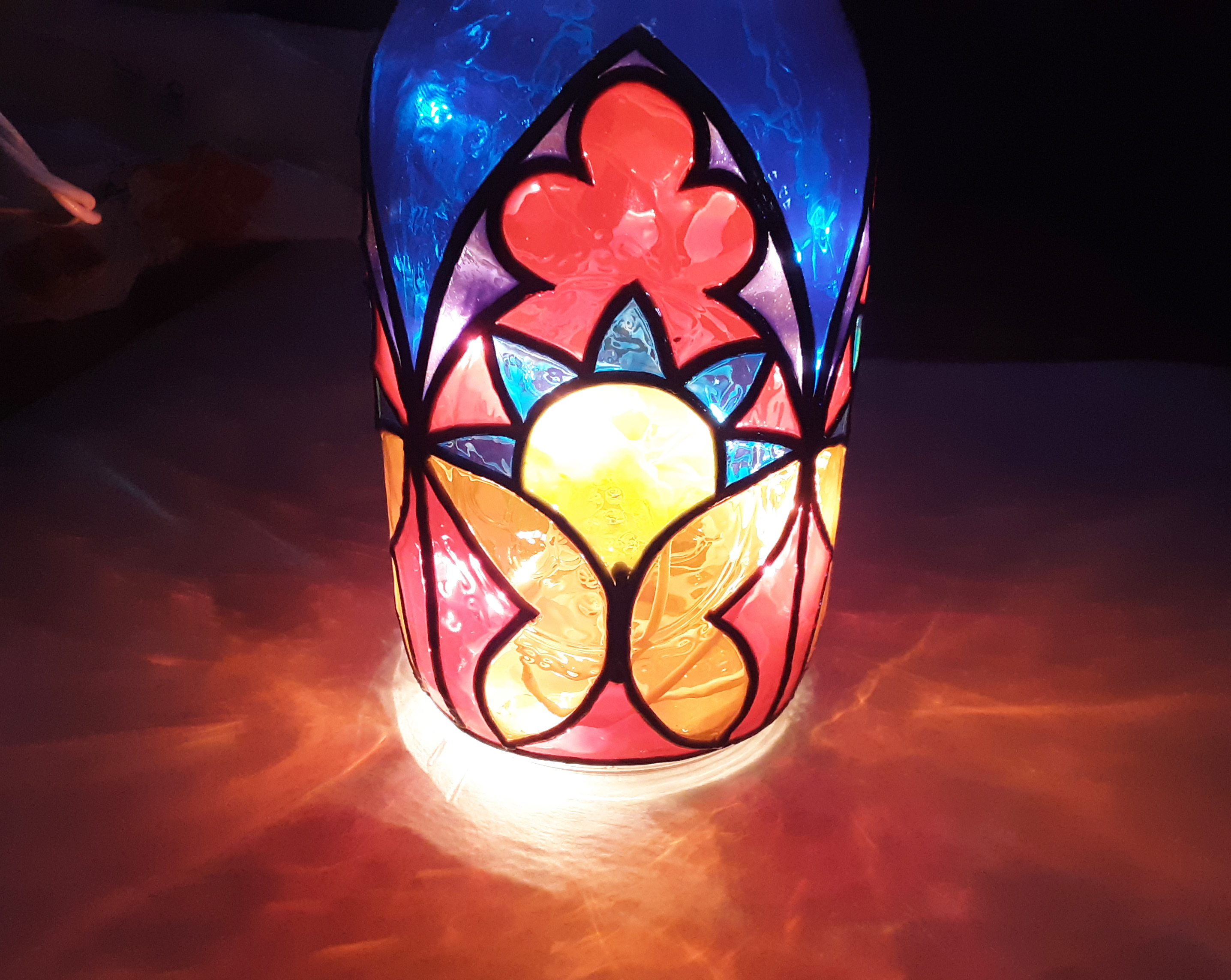 jar, christmas lights, 20 ct. on.jpg