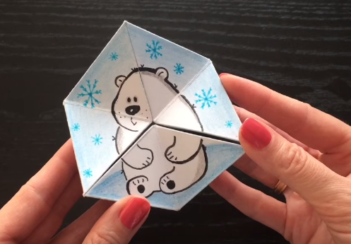 kaleidocycle polar bear design.png